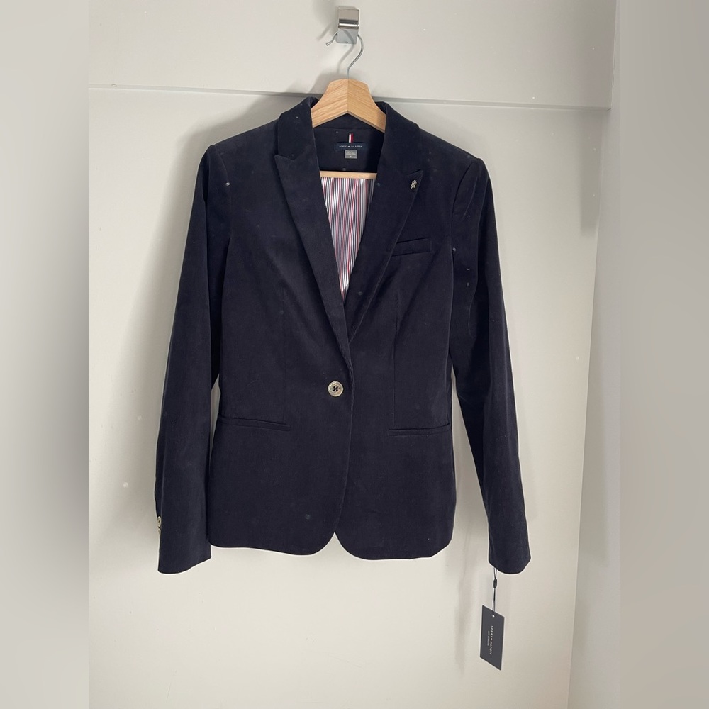 Tommy Hilfiger NWT blue corduroy blazer in size M